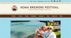 Desktop Screenshot of konabrewersfestival.com